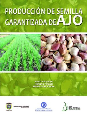 cover image of Producción de semilla garantizada de ajo